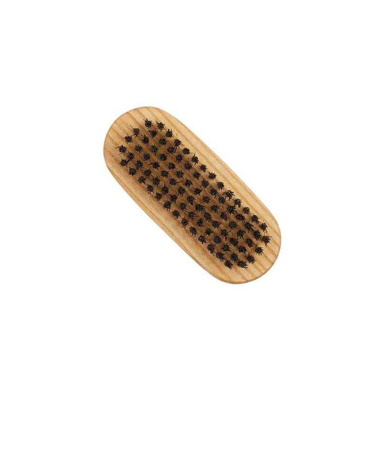 Kent -Ash Pure Black Bristle Extra Row Nail Brush