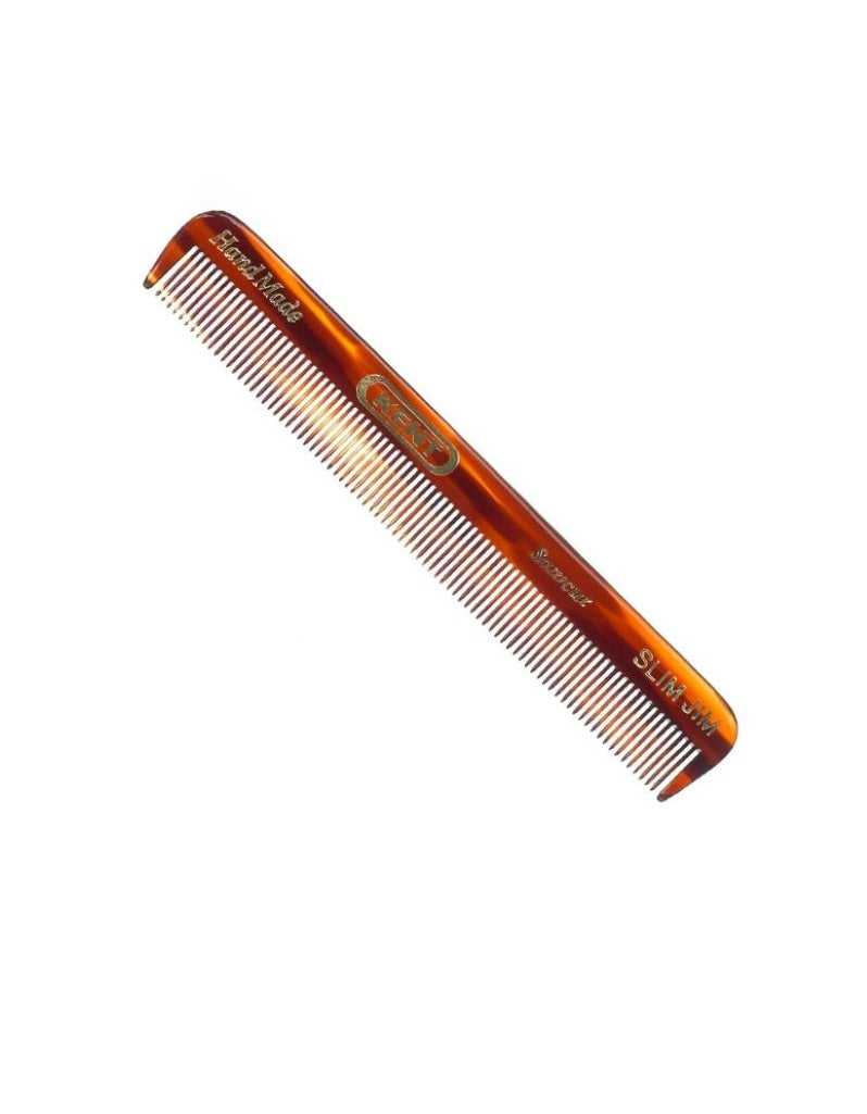 Kent - Handmade 119mm Men's Pocket Comb Fine Hair - Slim Jim