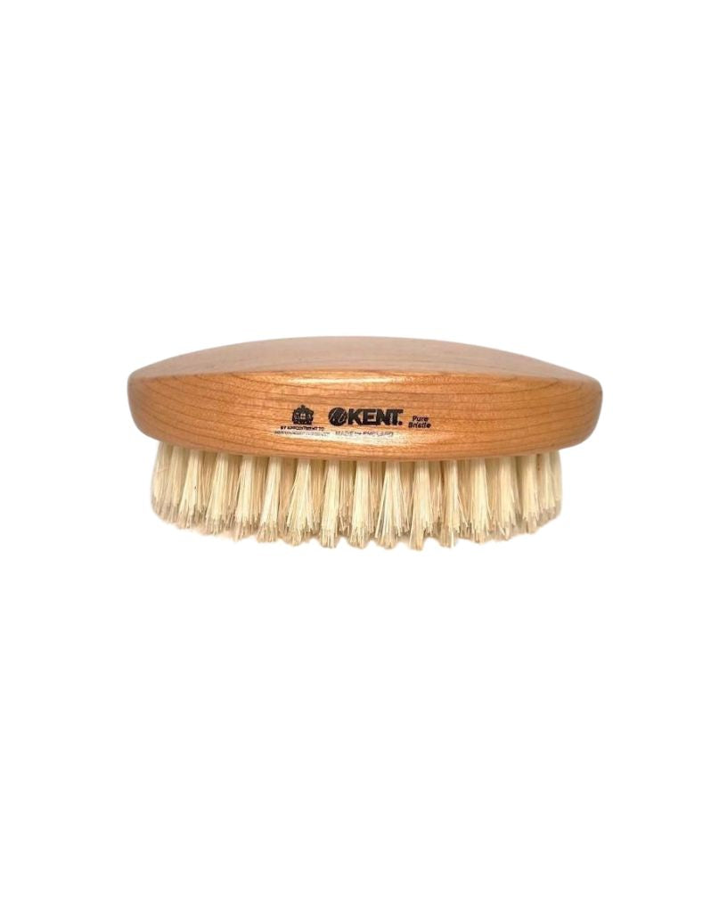 Military Style Wooden brush for maintaining a healthy beard