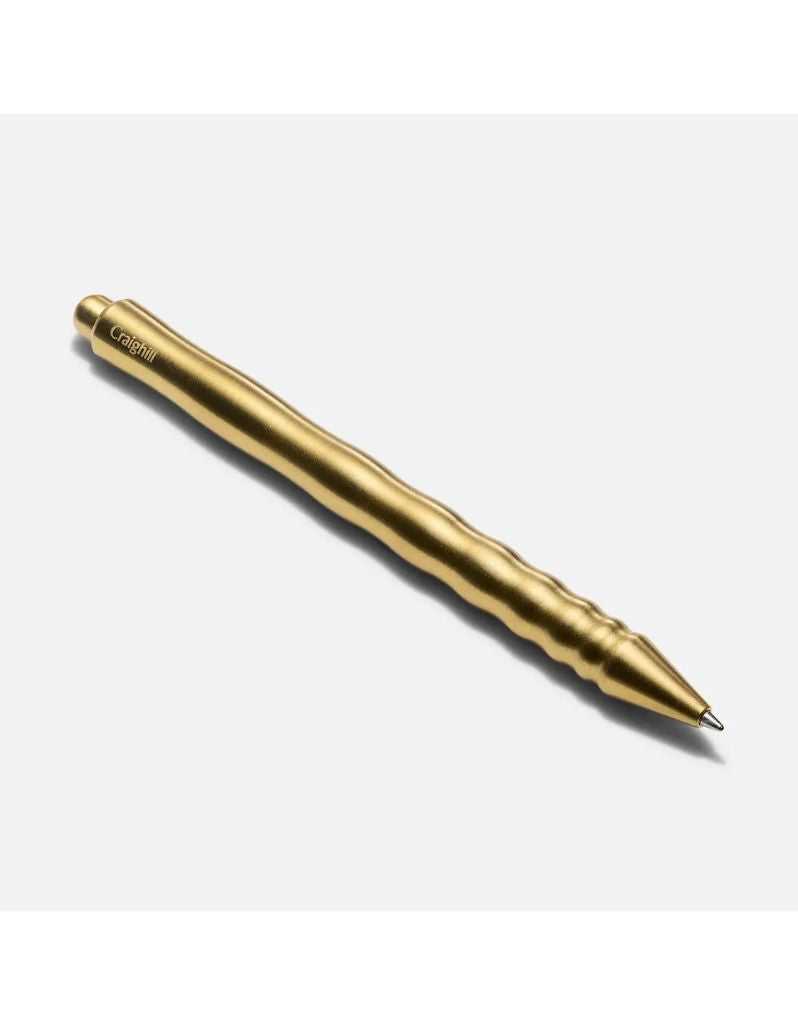 Gold Kepler Pen with brass finish