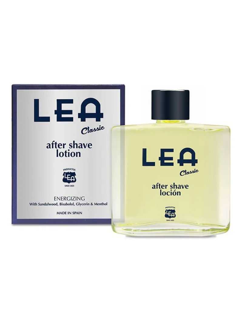 LEA Classic After Shave Lotion with menthol and chamomile in 100ml bottle for a cool, refreshing finish