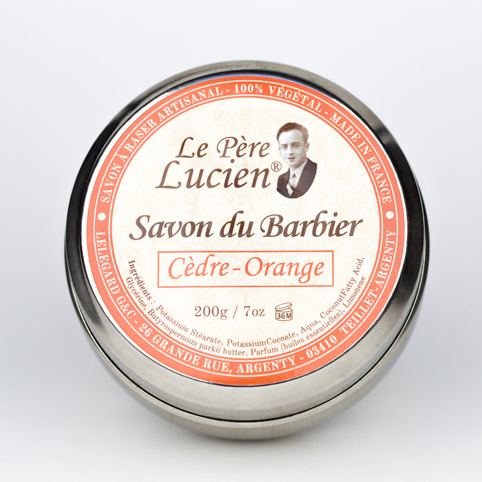 Le Pere Lucien - Cedre Orange Shaving Soap, 200g