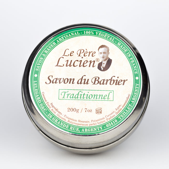 Le Pere Lucien - Barber's Traditional Shaving Soap, 200g