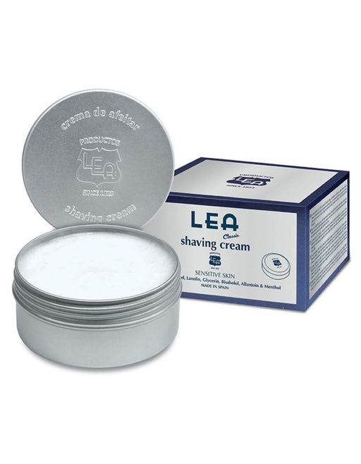 LEA - Classic Shaving Cream in Metal Tub - New England Shaving Company