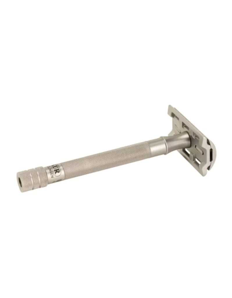 Merkur - 23 INOX Classic With Long Handle, Satin Stainless Steel