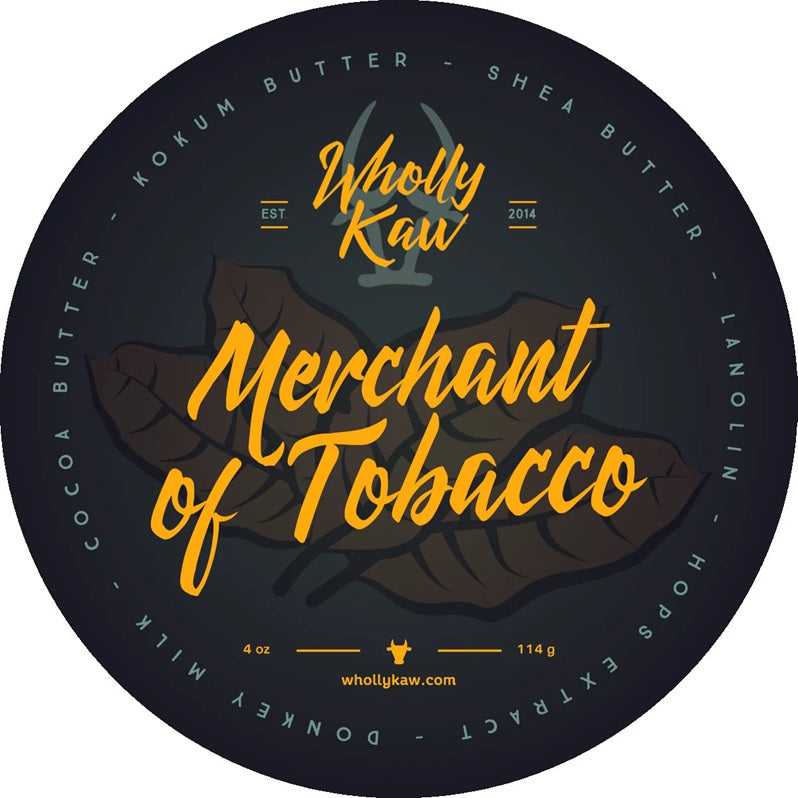 Wholly Kaw - Merchant of Tobacco Tallow Shaving Soap