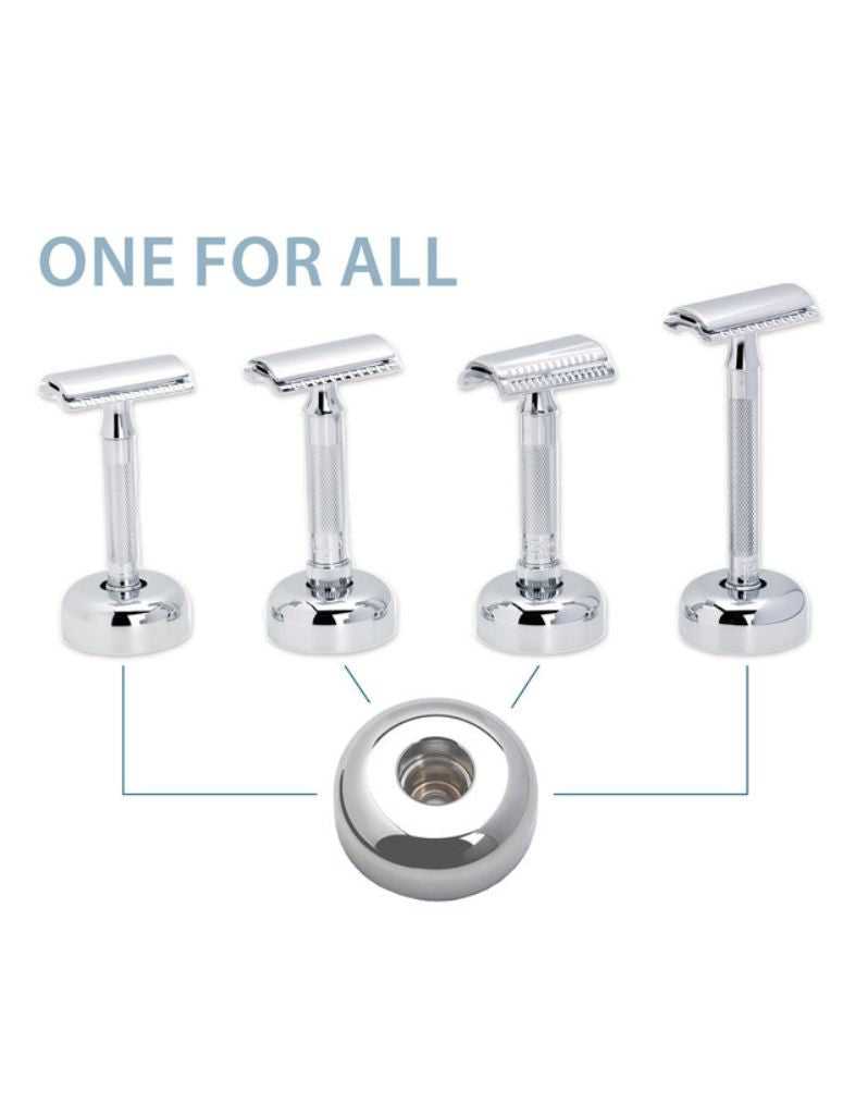 Merkur - Inkwell Razor Stand for 15C, 23C, 24C, 25C, 33C, 34C, 37C, Chrome