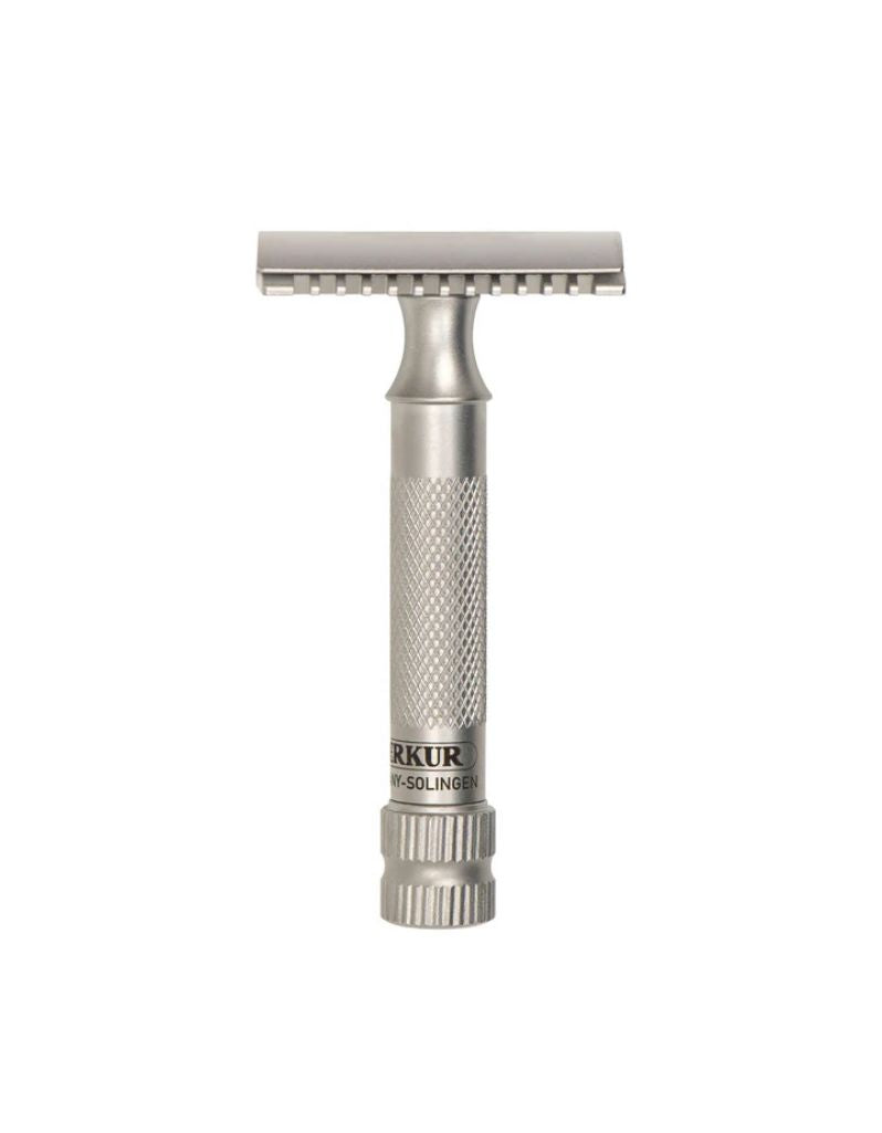Merkur - 11 INOX Open Tooth Comb Safety Razor In Satin Stainless Steel