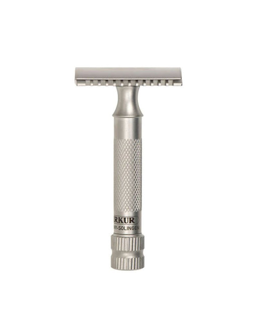 Merkur - 11 INOX Open Tooth Comb Safety Razor In Satin Stainless Steel