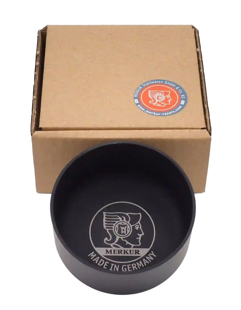 Merkur - Aluminum Black Shaving Bowl