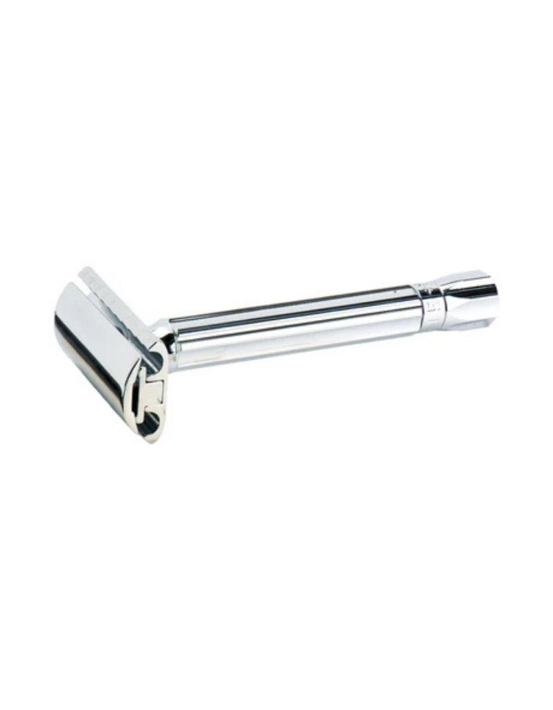 Merkur - 510 Progress Adjustable Safety Razor, Bright Chrome Knob