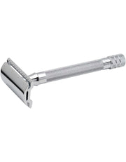 Merkur 23C Long Handle Safety Razor with chrome finish
