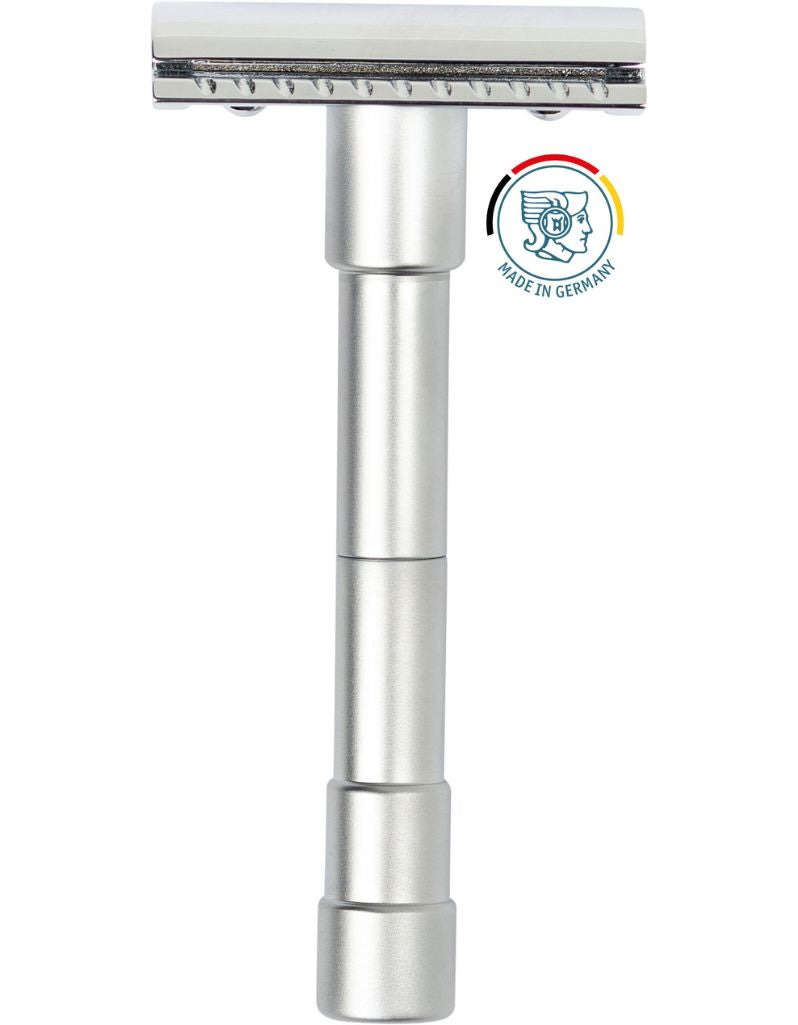 Merkur 3 piece Travel razor assembled
