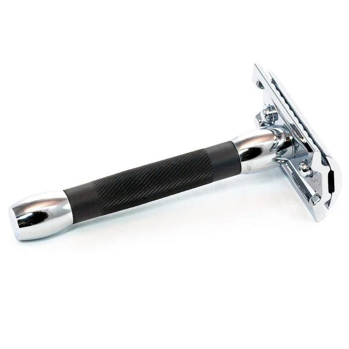 Merkur - 30C Safety Razor, Black Handle - New England Shaving Company