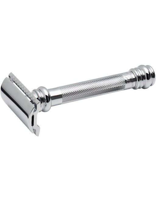 Merkur - 38C Long Handle Barber Pole Safety Razor, Chrome
