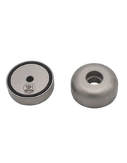Merkur 4011 Inox razor top and bottom