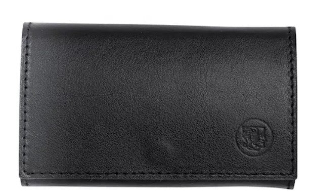 Merkur - 3-Piece Double Edge Travel Razor with Blades in Black Leather Case