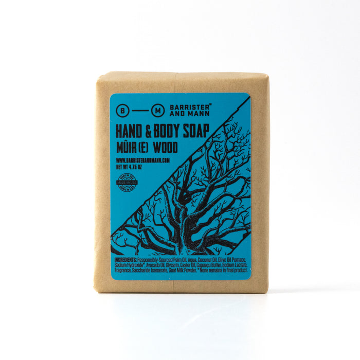 Barrister and Mann - Mûir(e) Wood Hand & Body Soap