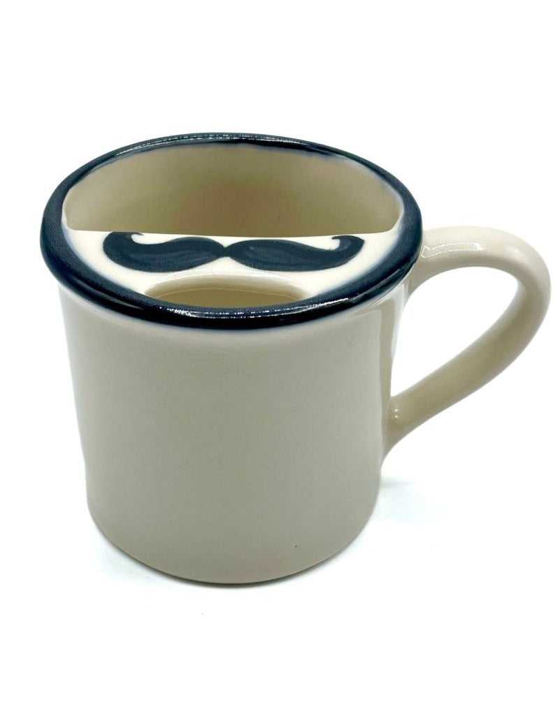 Taconic Shave - Stoneware Mustache Guard Mug