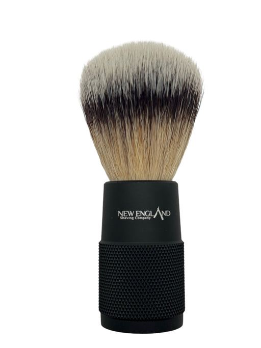 New England Shaving Company - Shaving Brush, Black Aluminum - New England Shaving Company