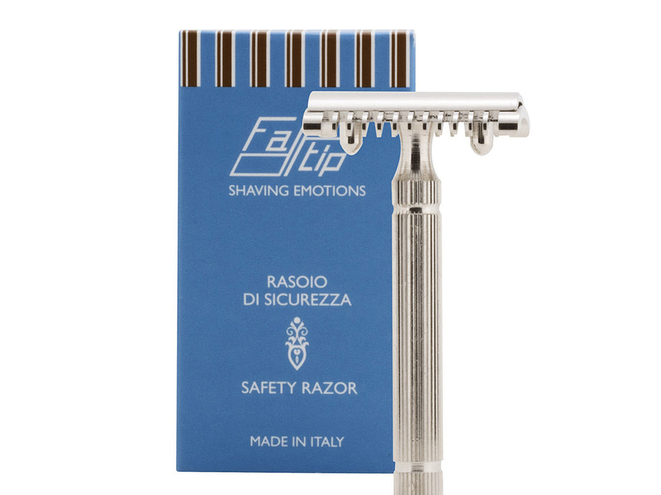 Fatip - il Piccolo Original Open Comb Safety Razor, Nickel