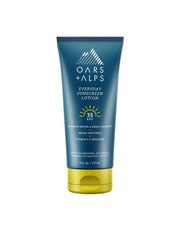 Oars + Alps SPF 35 sunscreen lotion tube for face and scalp