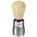 Omega - 10081 Boar Bristle Shaving Brush - Faux Chrome Beehive Handle - New England Shaving Company