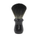 Omega - BLACK Hi-Brush fiber shaving brush - New England Shaving Company