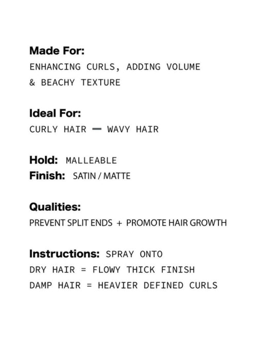 OrtaHaus - Texturizing Sea Spray