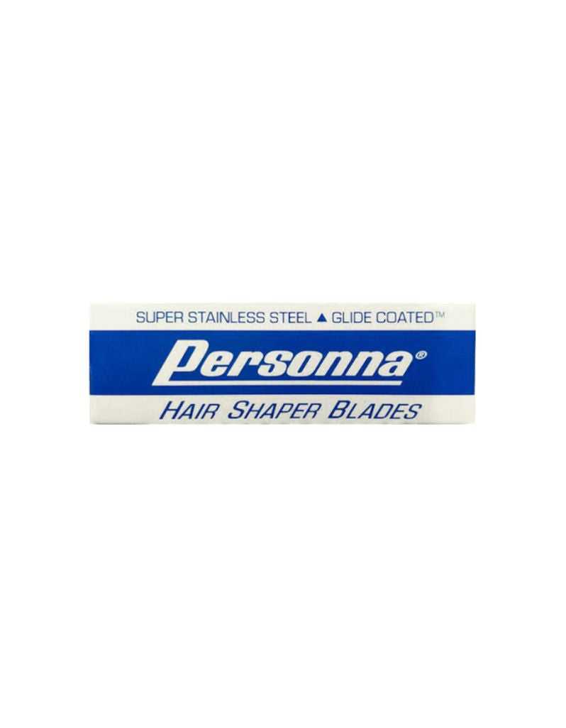 Personna Super Stainless Steel single edge hair shaper blades packaging for Dovo Shavette