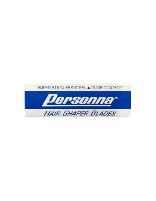 Personna Super Stainless Steel single edge hair shaper blades packaging for Dovo Shavette