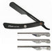 Parker - Adjustable Professional Barber Razor PTABK, Stainless Steel - New England Shaving Company