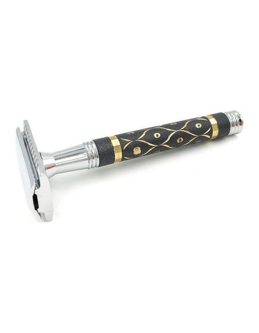 Parker - Closed Comb Safety Razor 65R - Gray and Gold