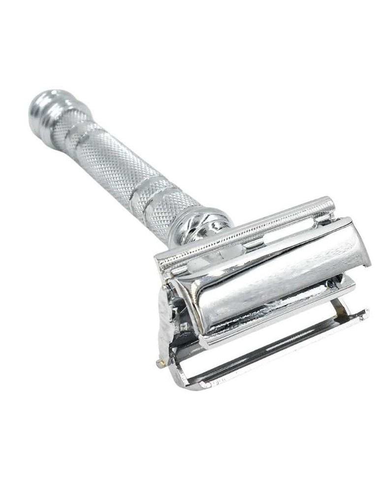 Butterfly Twist-to-Open Safety Razors | New England Shaving Company