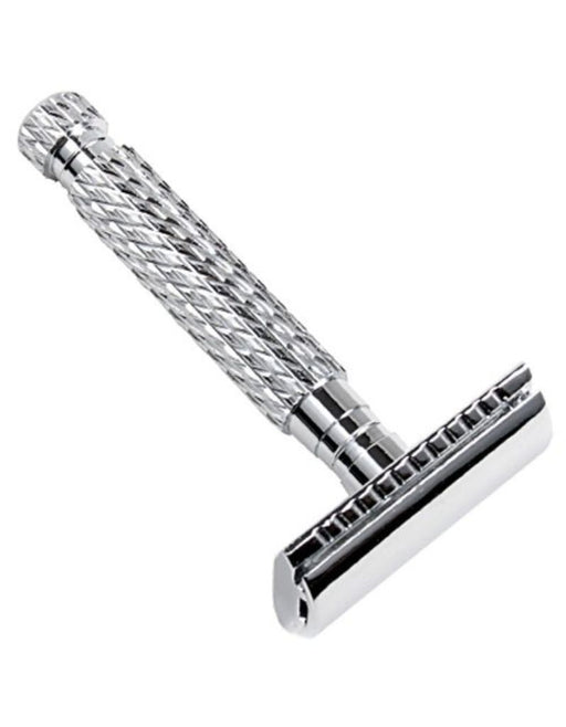 Parker - "Hefty" Safety Razor 94R - Chrome - New England Shaving Company