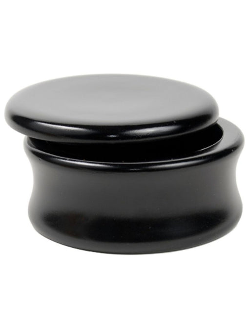 Parker - Black Mango Wood Shave Bowl - New England Shaving Company