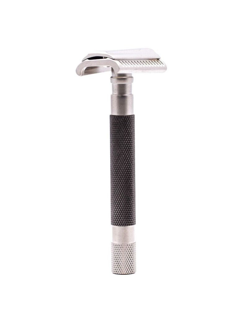 Parker Semi Slant 3 Piece Safety Razor 55SL - Graphite