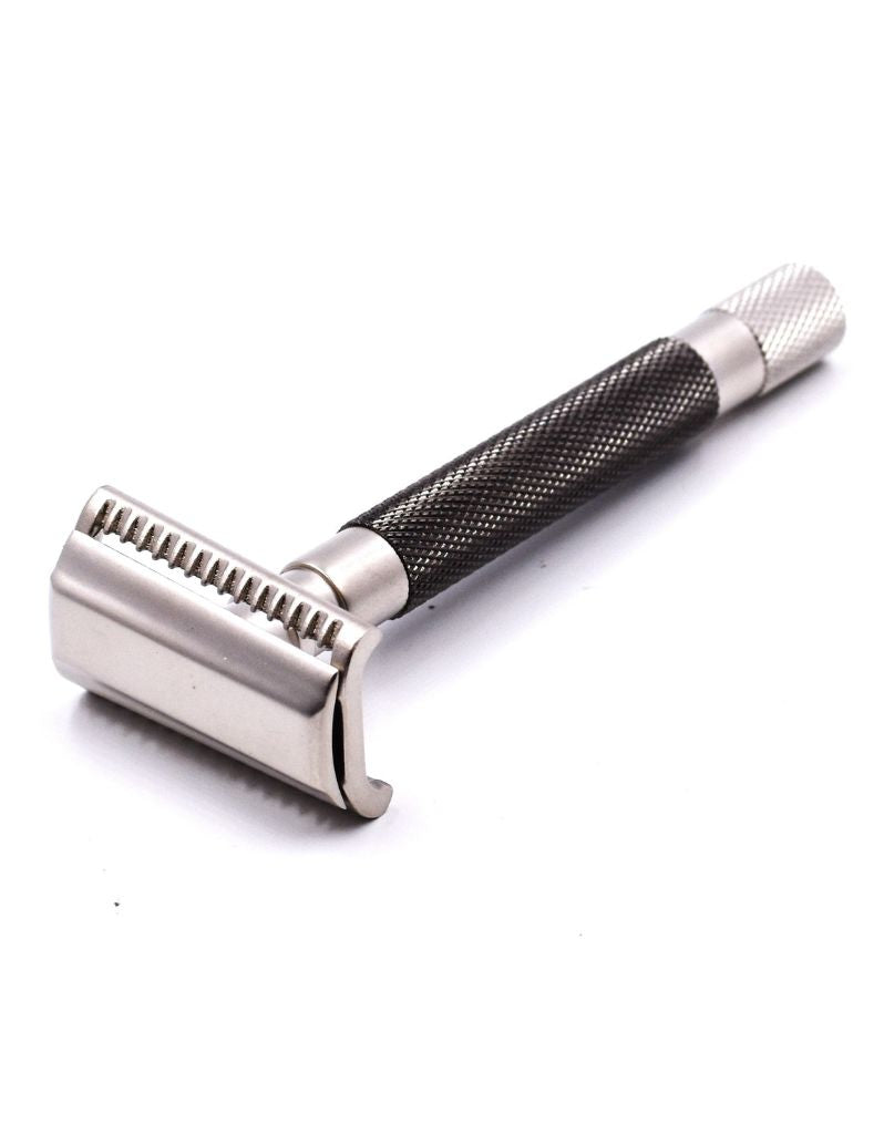 Parker Semi Slant 3 Piece Safety Razor 55SL - Graphite