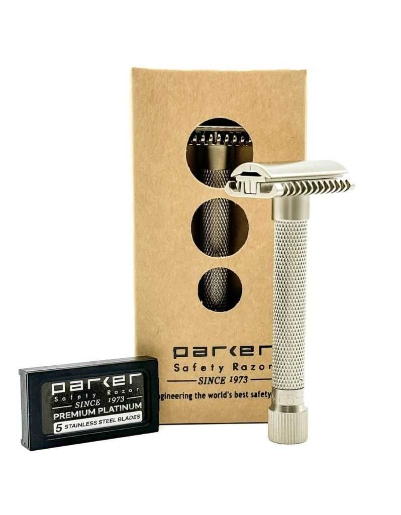 Safety Razor with Packaging