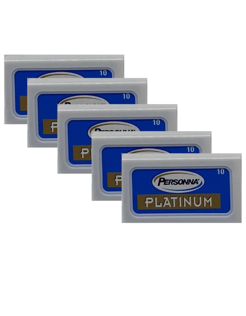 Personna Platinum Double Edge Razor Blades — New England Shaving