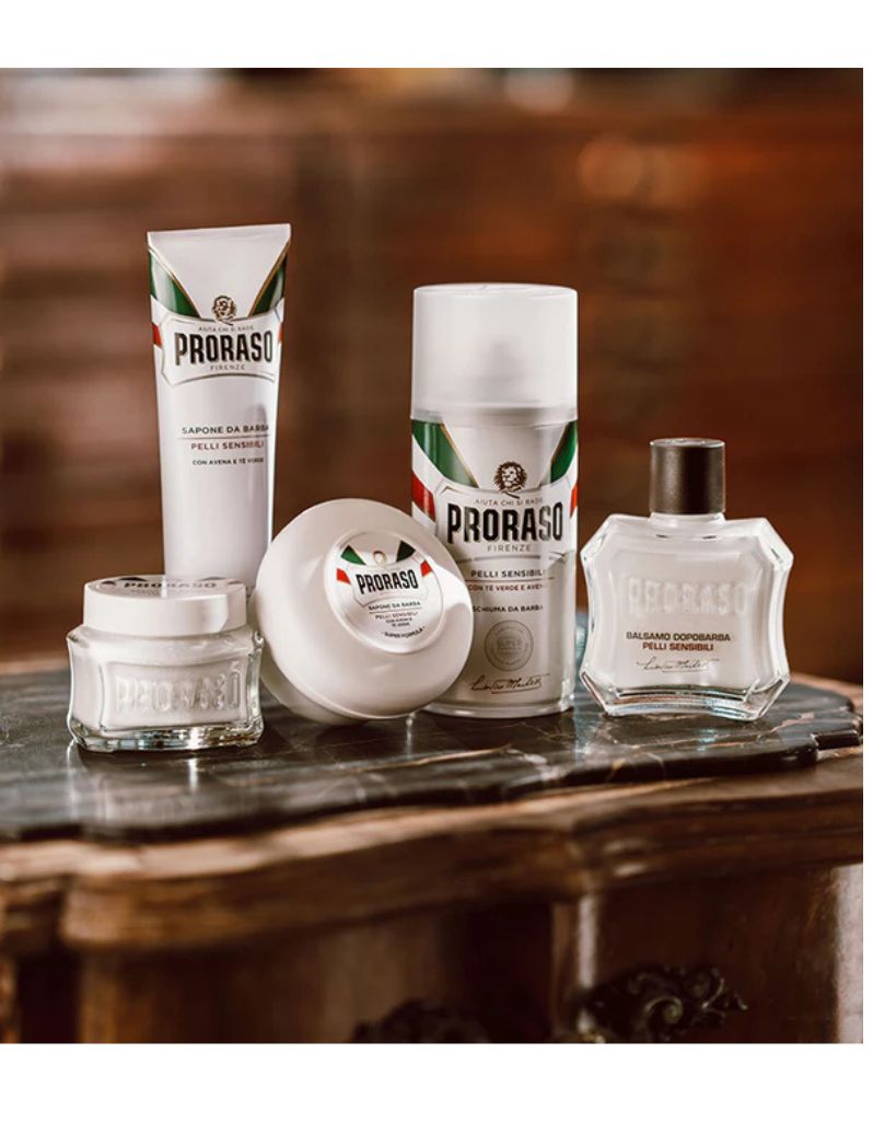 Proraso Shaving Cream Tube: Sensitive Skin - White