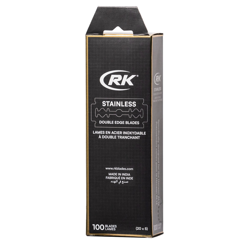 RK Shaving - Stainless DE Razor Blades