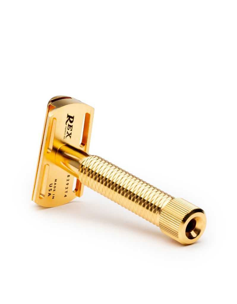 Rex Supply Co - Sentry Slant Three Piece Stainless Steel Safety Razor