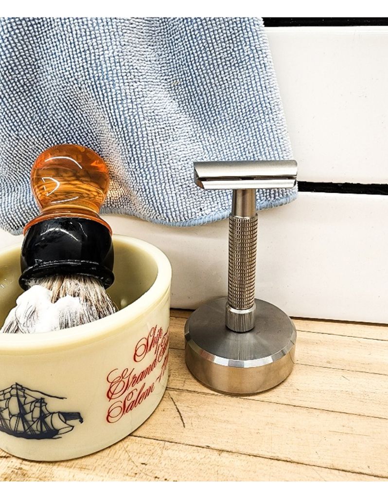 Rex Supply Co - Machined Stainless Steel Razor Stand