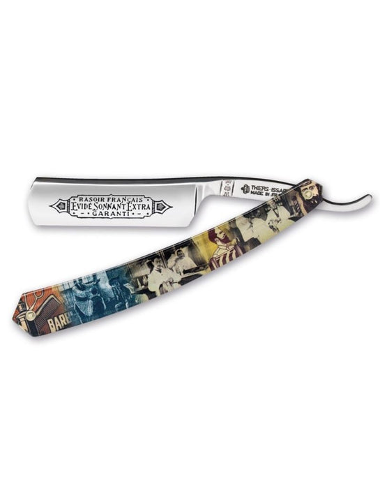 Thiers Issard -  Singing Hollowed 1196 Straight Razor, Round Point, 6/8"