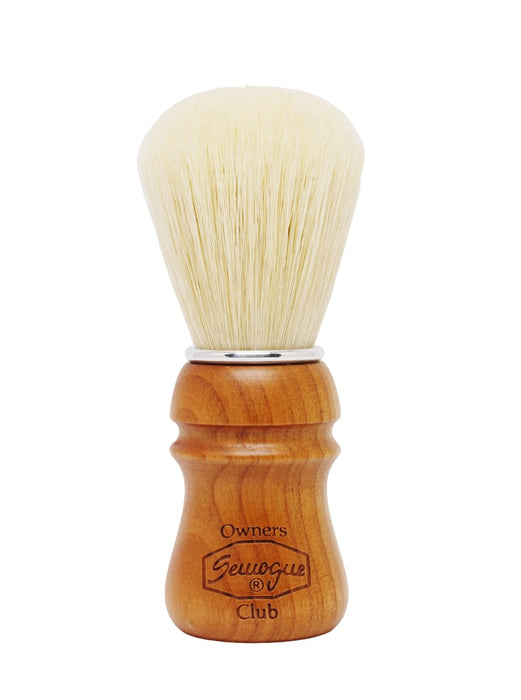 Semogue - Owner's Club C5 Selected Premium Boar Bristle Shaving Brush, Cherry Wood Handle, 24mm