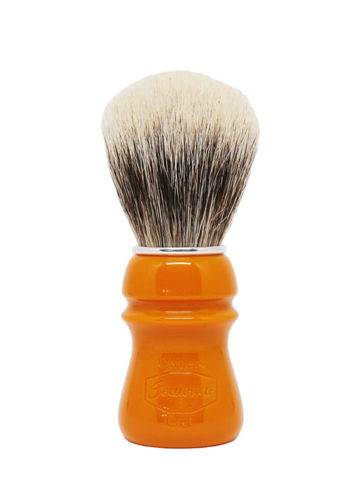 Semogue - Owner's Club C5 Finest Mistura Shaving Brush, Butterscotch Handle, 24mm