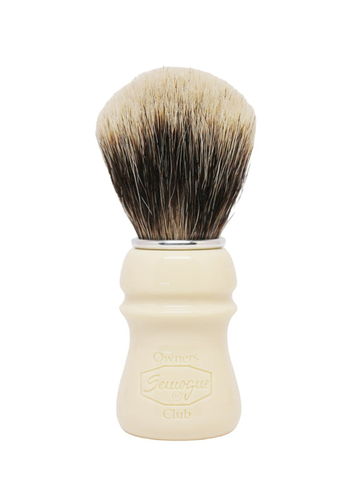 Semogue - Owner's Club C5 Finest Badger Shaving Brush, Taj Handle, 24mm