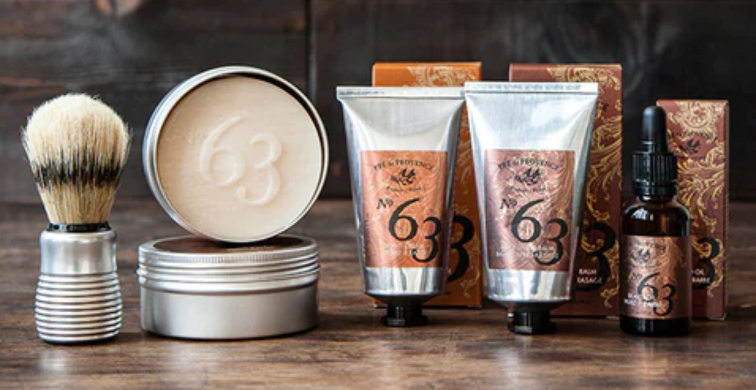Selection of Pre de Provence Shaving Products