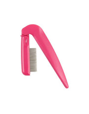 pink lash comb folding